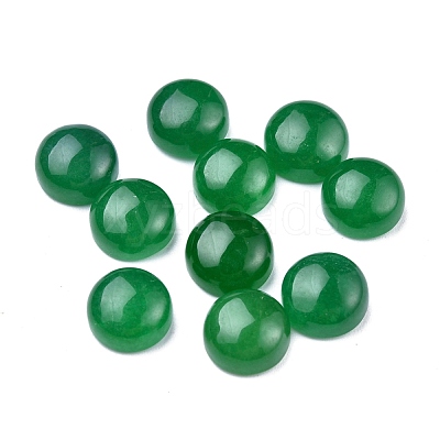 Natural Malaysia Jade Cabochons G-P393-R67-8MM-1-1