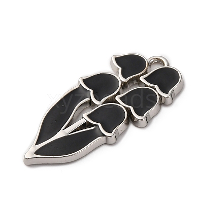 Alloy Enamel Pendants PALLOY-R162-13P-01-1
