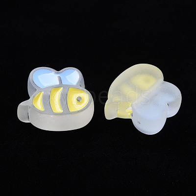 Transparent Acrylic Beads X-MACR-S374-06B-07-1