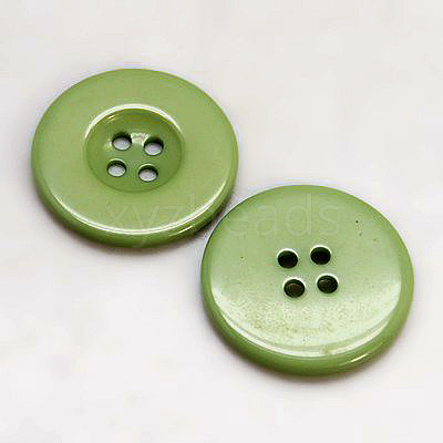 Resin Buttons RESI-D033-13mm-08-1