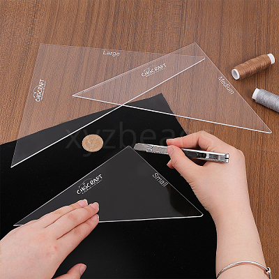 Acrylic Quilting Rulers DIY-WH0034-84C-1