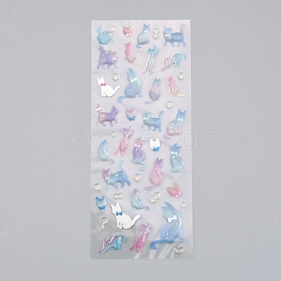 Epoxy Resin Sticker X-DIY-B009-03E-1