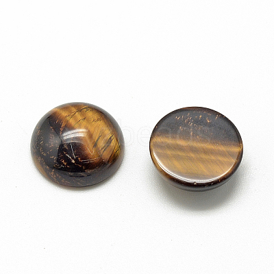 Natural Tiger Eye Cabochons LS-X-G-R416-6mm-35-1