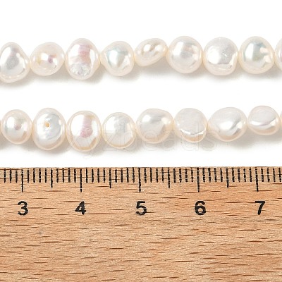 Natural Cultured Freshwater Pearl Beads Strands PEAR-C004-08-1