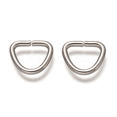 Non-Tarnish 304 Stainless Steel D Rings X-STAS-H136-0P-1