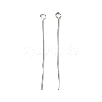 304 Stainless Steel Eye Pins STAS-K293-13P-0.6x40mm-1