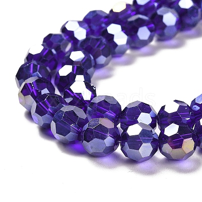 Transparent Glass Beads EGLA-A035-T10mm-B06-1