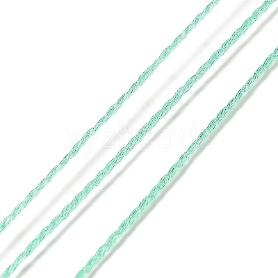 10 Rolls 10 Colors 6-Ply PET Polyester Metallic Thread OCOR-L046-03B-1