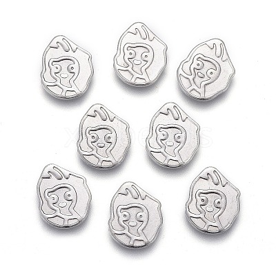 304 Stainless Steel Cabochons STAS-P245-19P-1