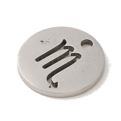 Non-Tarnish 201 Stainless Steel Charms STAS-E217-10P-04-1