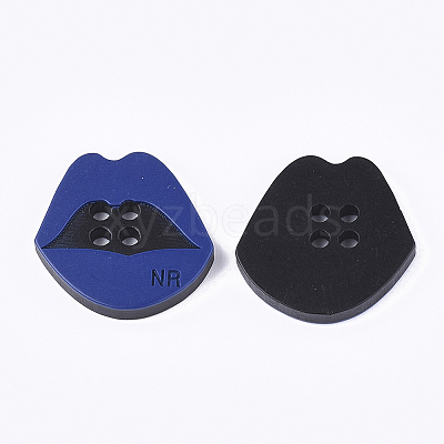 4-Hole Resin Buttons RESI-S377-22A-1