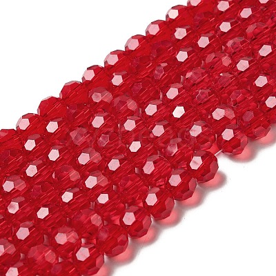 Transparent Glass Beads X-EGLA-A035-T8mm-D07-1