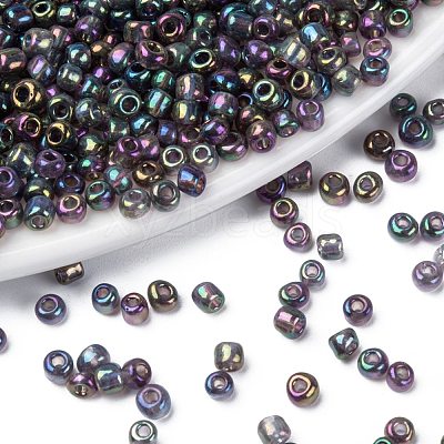 Round Glass Seed Beads SEED-A007-4mm-171A-1