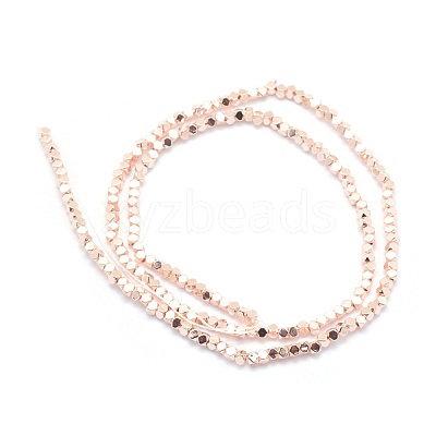 Electroplate Non-magnetic Synthetic Hematite Beads Strands G-L485-10B-LRG-1