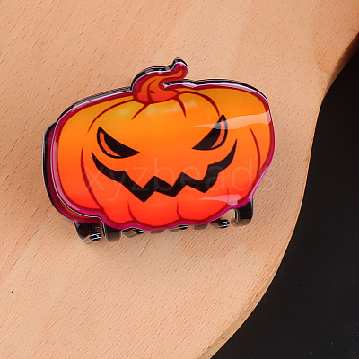Halloween PVC Claw Hair Clips PW-WGE914D-03-1