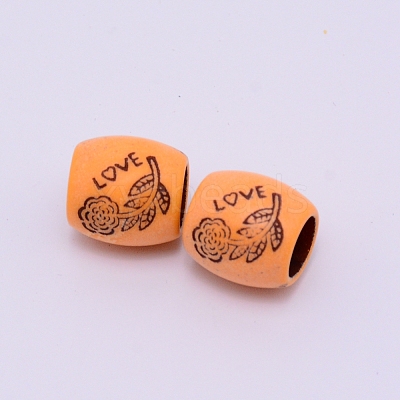 Resin Dreadlocks Braiding Beads OHAR-WH0015-12-1