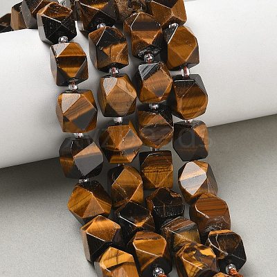 Natural Tiger Eye Beads Strands GG-CBAF8A8-A07-01-1