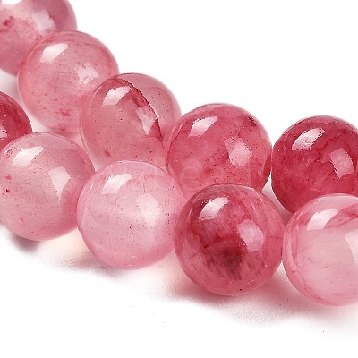 Natural Green Jade Beads Strands G-B128-A06-03-1