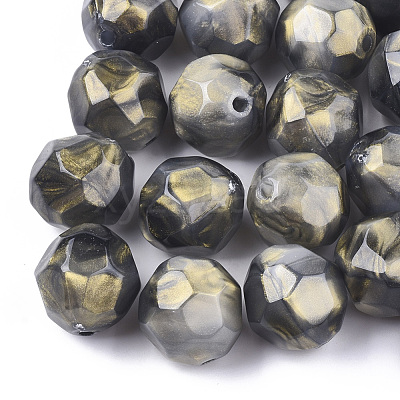Acrylic Beads X-SACR-S302-08B-1