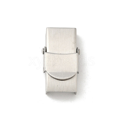 304 Stainless Steel Watch Band Clasps STAS-Z147-35P-01-1
