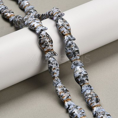 Synthetic Turquoise Beads Strands TURQ-F019-01C-1