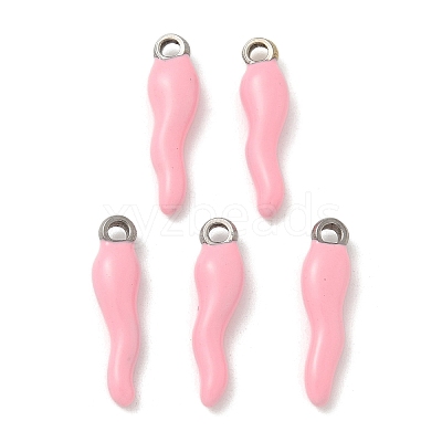 304 Stainless Steel Pendants STAS-I148-02P-03-1