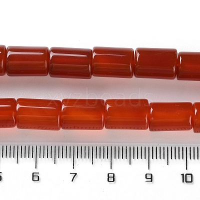 Natural Agate(Dyed & Heated) Beads Strands G-M446-C01-01-1