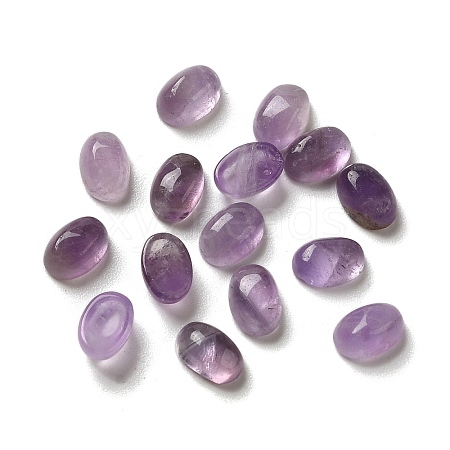 Natural Amethyst Cabochons G-F605E-18A-1