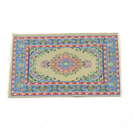 Mini Dollhouse Cloth Carpets DIY-WH0001-47D-1