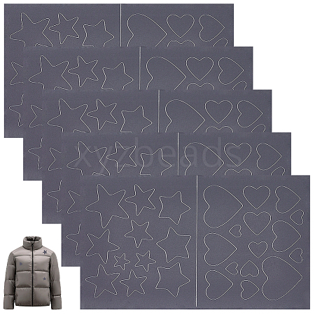 Polyester Clothing Patches PATC-GF0001-93A-1