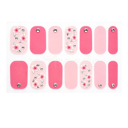 Full Cover Nombre Nail Stickers MRMJ-S060-ZX3352-1