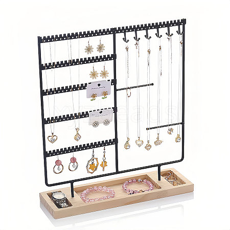 Iron Storage Jewelry Rack ODIS-WH0038-106-1