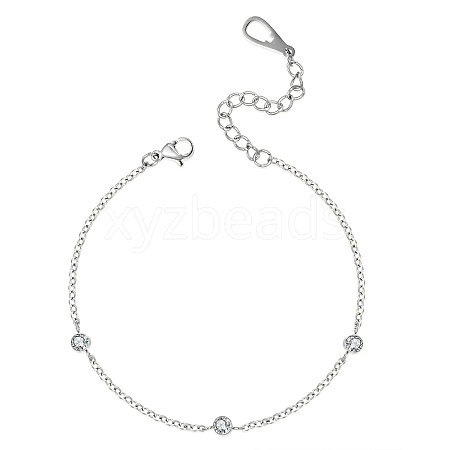 Elegant Minimalist Stainless Steel Link Bracelets LH5681-2-1