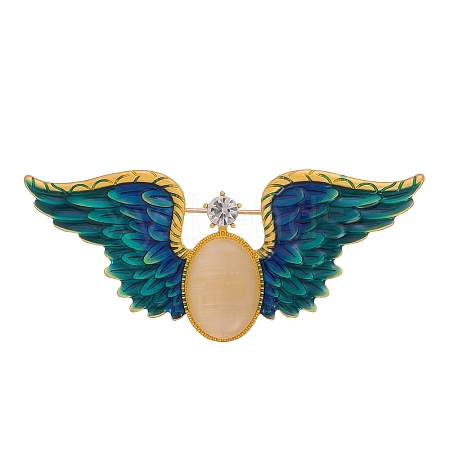 Wing Enamel Pins PW-WGFB750-01-1