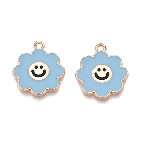 Alloy Enamel Pendants ENAM-T020-55A-1