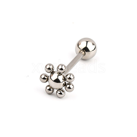 316L Stainless Steel Threadless Labret Stud WGC2550-02-1