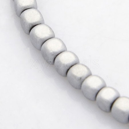 Electroplate Non-magnetic Synthetic Hematite Beads G-J212D-01-1