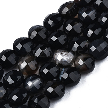 Natural Agate Beads Strands G-N326-100A-12-1