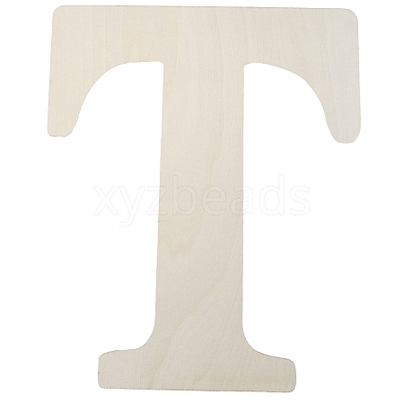 Letter Unfinished MDF Sheets WOOD-WH20012-008T-1