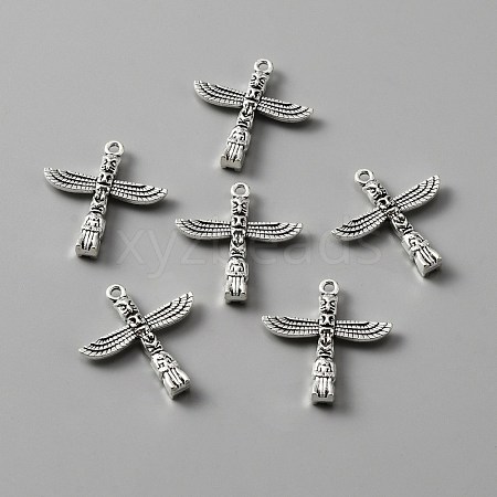 Tibetan Style Alloy Pendants FIND-CJC0009-51-1