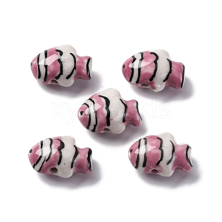 Handmade Porcelain Beads PORC-R002-01K-1