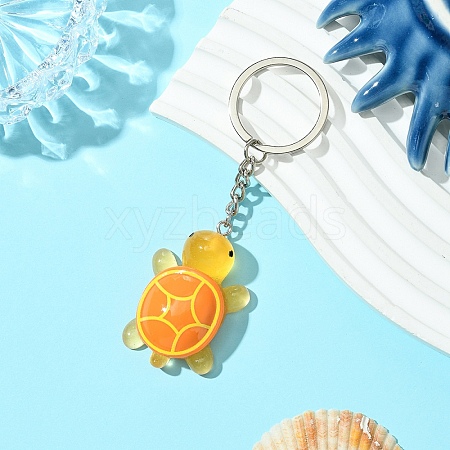 Tortoise Resin Keychain KEYC-YW00149-03-1