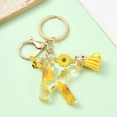 Resin & Alloy Enamel Keychain X1-KEYC-YW00134-11-1
