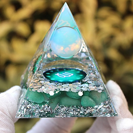 Orgonite Pyramid Resin Energy Generators PW-WG82346-11-1