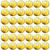 70G Plastic Pendants KY-GF0001-74B-7