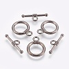 CCB Plastic Toggle Clasps CCB-J027-77B-2