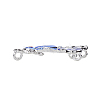 Chinese Style Alloy Enamel Chandelier Components Links X-ENAM-E329-09B-S-8