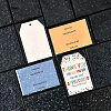2 Bags 2 Styles Rectangle Laser Transparent Plastic Packaging Bags ABAG-SP0001-46C-6
