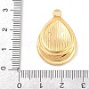 Printed 304 Stainless Steel Pendants STAS-B116-01A-G03-3
