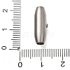 304 Stainless Steel Locking Tube Magnetic Clasps STAS-A151-02B-P-2